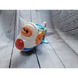 VTech Smart Wheels Racing Runway Airplane Toy Only No little vehicle